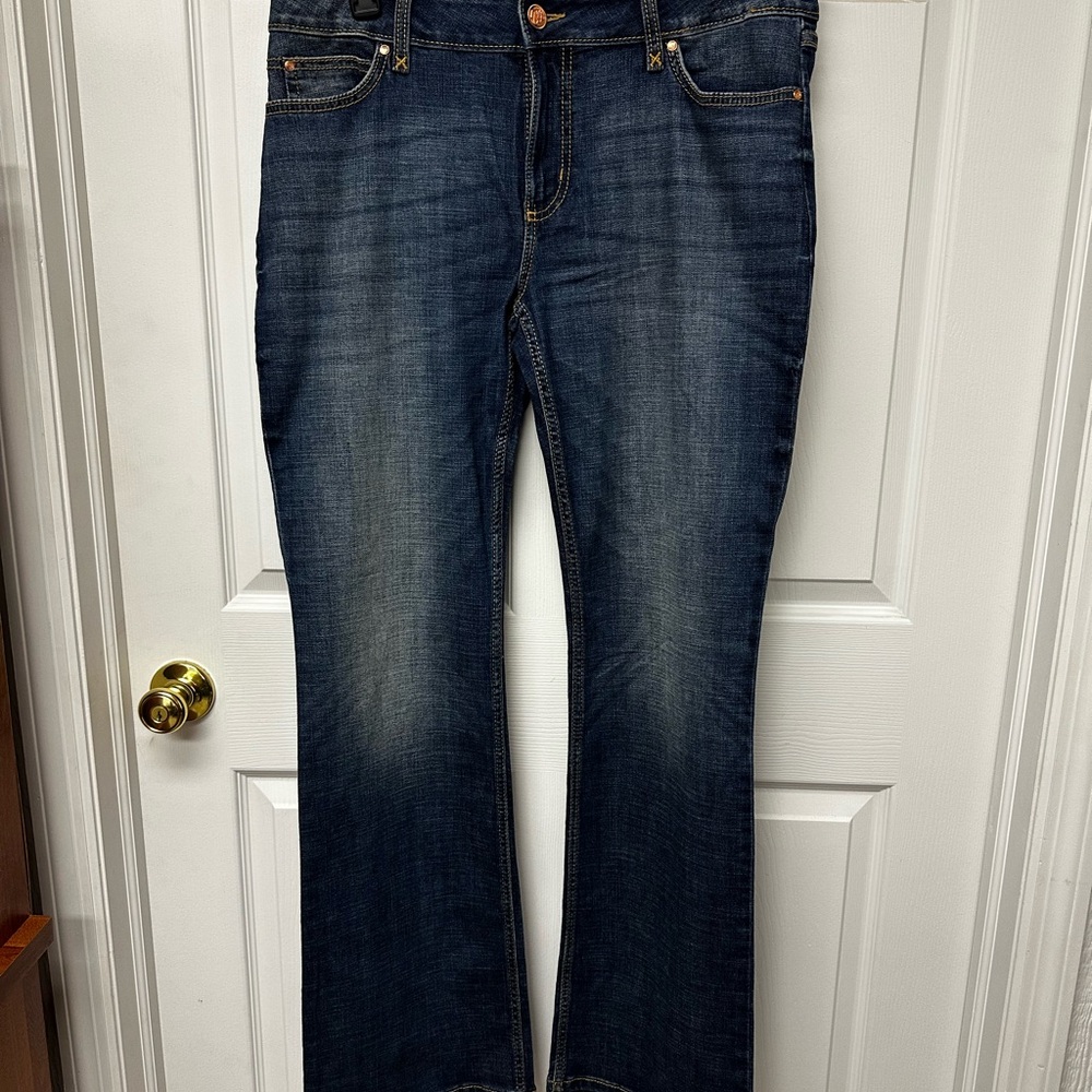 Women’s Wrangler Bootcut Jeans Size 15x34 see pictures & description